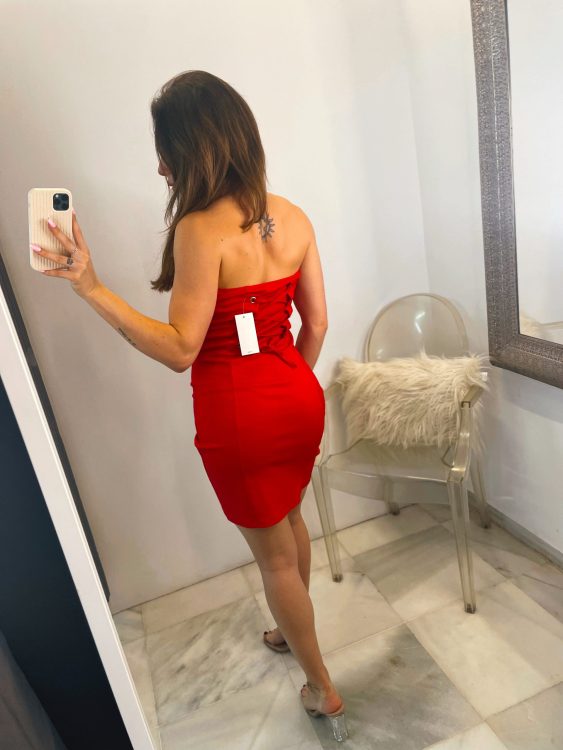 Vestido Melissa rojo